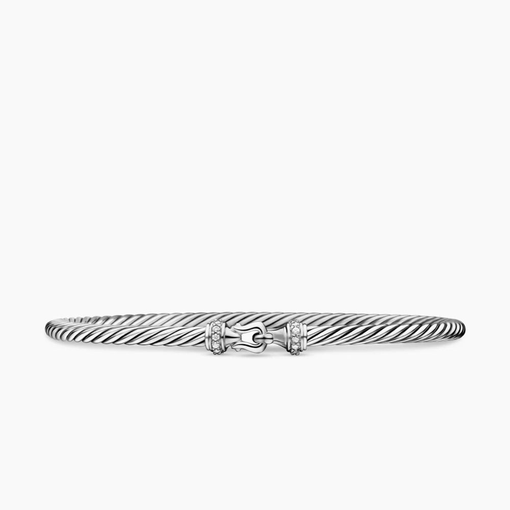 David Yurman Buckle Classic Cable Bracelet